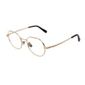 Irregular Metal Blue Light Blocking Glasses Frame Eyeglasses