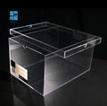 Transparent Acrylic Sneaker Storage Display Case with Lid Shoes Acrylic Shoe Box Clear Acrylic Shoe Box