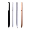 SHULI Penna Gel 0.5MM Stylo Hot Selling Laser Engraving Custom Logo Gift Metal Ball Ballpoint Pen