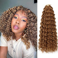 GoGo Curl Crochet Hair for Women Deep Wave Braiding Hair Synthetic Bohemian Crochet Braid Water Wave Crochet Hair Extensions