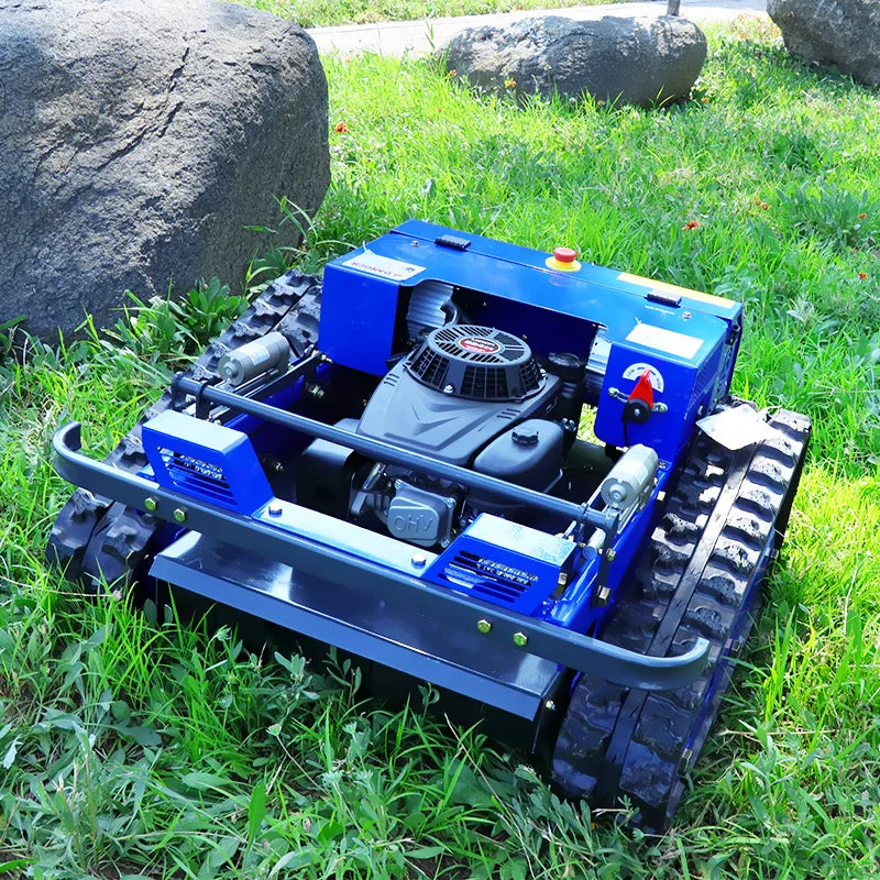 500mm Remote Control Lawn Mower Mini RC Robot Lawn Mower with Snow Plow