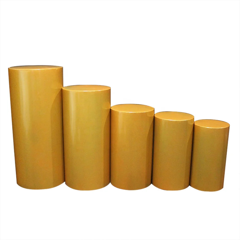 2026 Wholesale 5pcs Gold Dessert Stand for Event