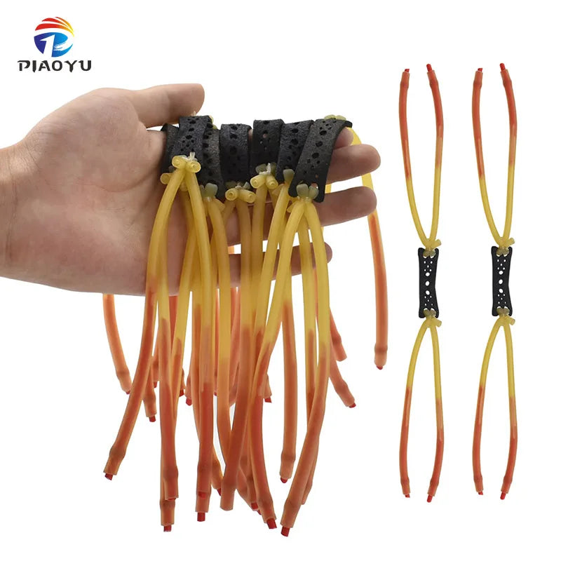 Powerful High Elastic Rubber Band Slingshot Accessories for Outdoor Hunting and Shooting Premium Shooting Products