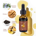 Organic Hair Growth Serum with Jojoba Oil Peppermint Extract Ginger Really Improve Healthy Scalp and Reduce Hair Loss