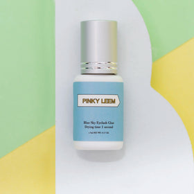 Pinky leem 0.5~1S Eyelashes Glue Long Lasting Waterproof Blue Sky Butterfly 5ml Lash Glue