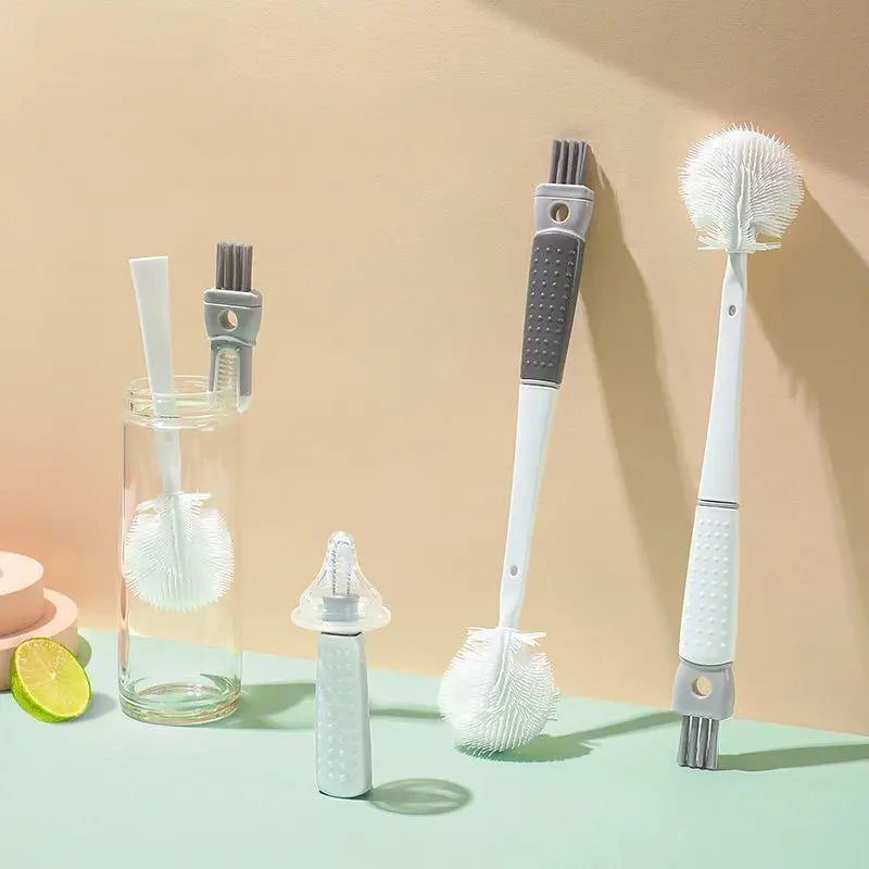 Wholesale Customizable Minimalist Style Kitchen Cleaning Brush Multifunctional Long Handle PP Cup Brush Lower Price