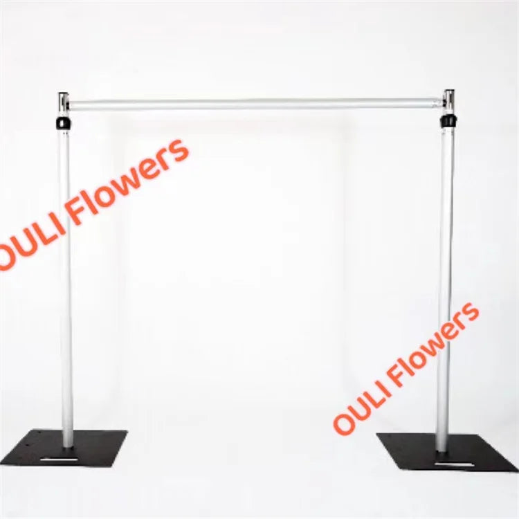 New Style B-2691 Strong Wedding Aluminum Alloy Backdrop Artificial Flower Wall Stage Adjustable Stand
