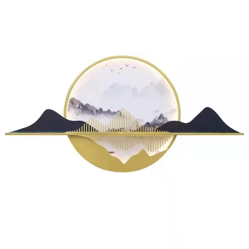 Metal Art Deco Handmade Wall Art for Home Living Room Decoration Customizable Size & Design