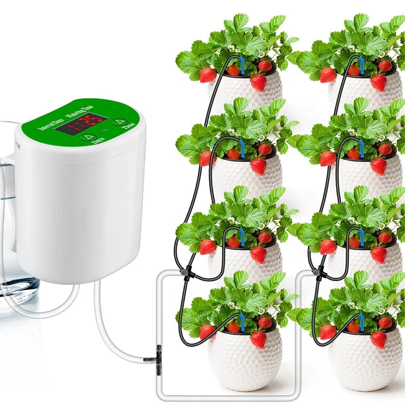 Intelligent Automatic Garden Equipment Smart Watering Machine Pump Plant Drip Irrigation System with Spike Sprinkler Type