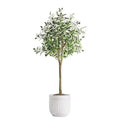 Wholesale Fabric Artificial Olive Tree Faked Faux Olive Tree Plant for Home Office Shopping Mall Store Decoration