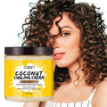 250ml Private Label Moisturizing Smoothing Strong Hold Coconut Scent Natural Ingredients Curling Cream for Natural Hair