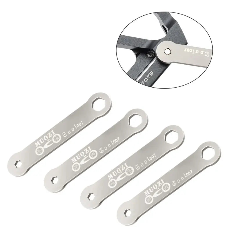 MUQZI Mountain Road Bicycle Pedal Tool Screw Removal Installation Wrench Torx/Allen Key Bicycle Pedal Wrench
