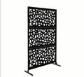 Reilbu Customized Decorative Laser Cut Aluminium Fencing Privacy Screen Garden Fence