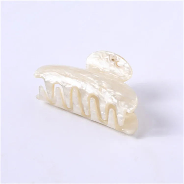 Wholesale Cute Acrylic Acetate Hair Clip Korean Hair Clips Girls Hair Claw Clip