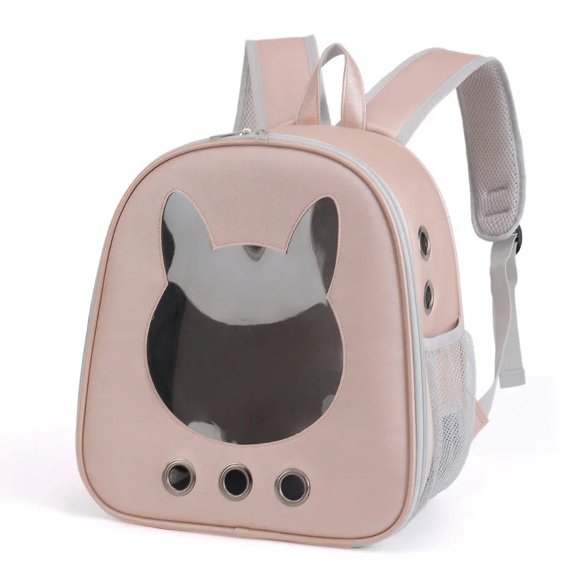 Hot Selling Pet Backpack Outdoor Portable Large Space Capsule Cat Bag Breathable Shoulder Dog Carrier Travel Bag