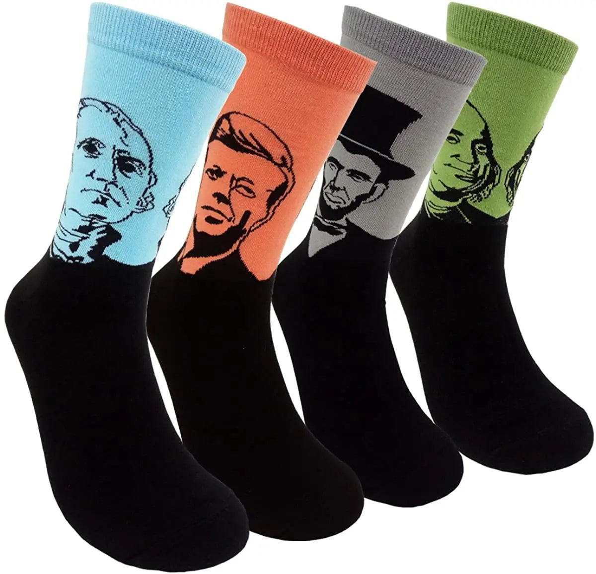 Casual Combed Cotton Mens Fun Patterned Sublimation Dress Sock Men's Fun Socks