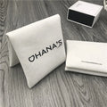 Custom Logo Soft Packaging Velvet Flap Envelope Pouch Velvet Jewelry Envelop Bag
