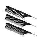 Hot Selling Steel Tip Tail Comb Highlights Comb Salon Professional Hair Dye Comb High Temperature Resistant Hairbrush