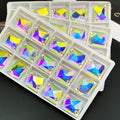 Sew on Crystal Strass DIY 2 Holes Rhinestone Glass Sewing Stone Sew Textil Rhinestones Crystal for Cloth