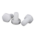 DIN933 White Nylon Plastic PA66 External Hex Bolts M14 M16 Metric System Hexagonal Head Insulation Bolt