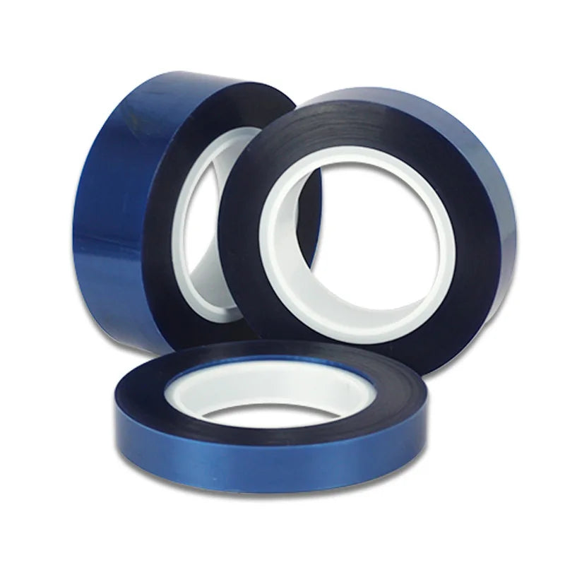 Hot Selling Lithium Battery Protection Tape Single Sided Acrylic Carton Sealing Blue PET High Temperature Resistant Film