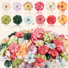 Wholesale Daisies Artificial Silk Flowers Daisy Flower Head for DIY Decoration Flower