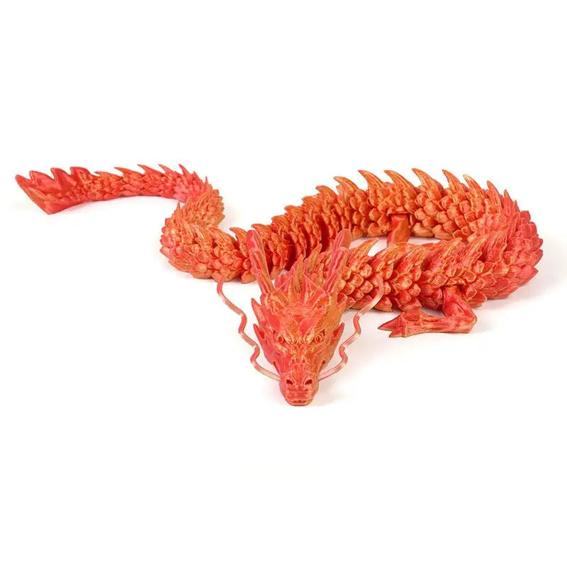 3D Dragon Colourful Creative Gifts Stunning Articulated for Machining for Unique Home Decor Tiktok Hot Selling PLA Dragon