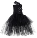Evening Dresses Lace Sleeveless Bridesmaid Dress Tulle Wedding Ball Gown Prom Dress for Kids Hot Selling