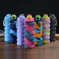 Portable Travel Custom Logo Eco Friendly BPA Free Reusable Collapsible Sports Silicone Cup