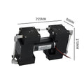 Medical Gas Sampling Pump 45L/Min Flow Laboratory Small Vacuum Pump -99 KPa High Vacuum Micro Diaphragm Oilless 24VDC