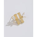 S925 Sterling Silver Statement Earrings Hetian Jade Sapphire Jasper Bamboo Leaf Stud Earrings Temperament Earrings Women