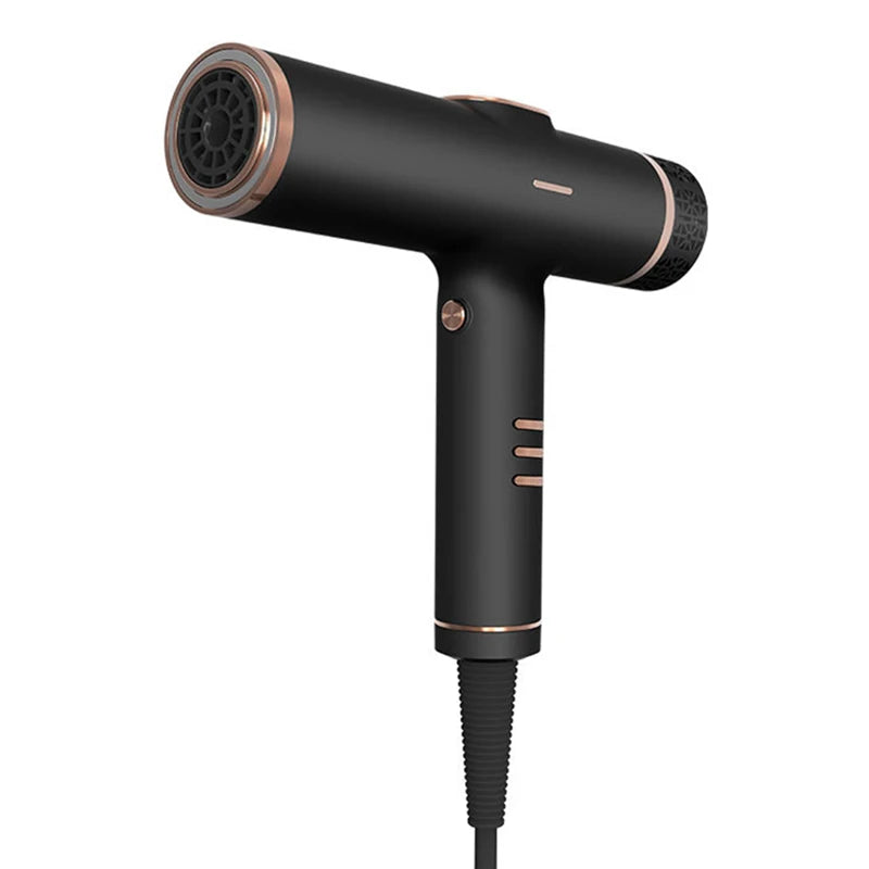 Mini Bldc Brushless  Motor T-type Slim Type High Speed Leafless Hair Dryer
