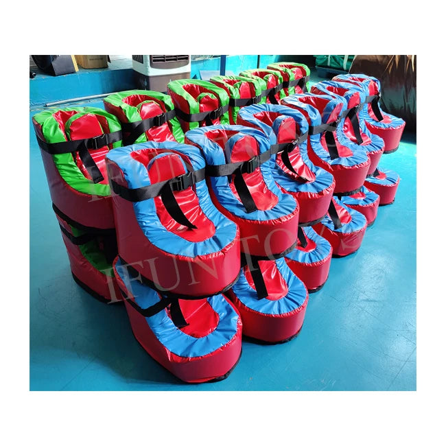 PVC Big Shoes Inflatable Speed Shoes for Team Building Game Football Match