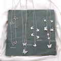 Acero Inoxidable Butterfly Necklace Custom Butterfly Jewelry 316L Stainless Steel Butterfly PendNecklace for Girls