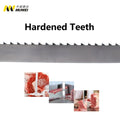 10PCS/Carton 2980*19*0.56*3TPI Teeth Hardened Band Saw Blade Durable Lower Noise Fast Sharp Cutting for Slaughterhouses Cutting