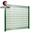 2026 Aofu Powder Coated Welded Wire Mesh Security Fence Panels for Villa Home Outdoor Use