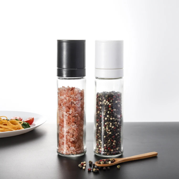 Kitchen Gadgets Manual Ceramic Burr Dry Commercial Spice Grinder Seasoning Bottle Salt and Pepper Grinder