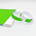 Disposable Paper Wristbands 17 Solid Colors Custom Logo Waterproof 3/4 Inch Blank Digital Printing Strong Adhesive Closure Party