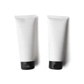 100G Matte White Squeeze Cosmetic Containers Facial Cleanser Hand Cream Packaging Tubes Empty PE Plastic Tube Cosmetic Packaging