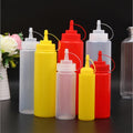 Wholesale 8oz/12oz/16oz/24oz/32oz Plastic Squeeze Sauce Bottle Low MOQ HDPE for Candy Cake Cookie Baby Food Low Price BBQ Sauce