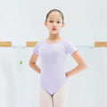 Wholesale Children Dance Wear Ballet Stretchable Classic Short Sleeve Dance Apparel Leotards for Girls