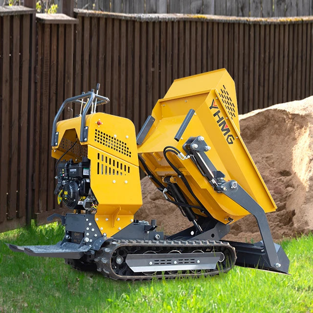 Hot Sale 500kg Mini Dumper Mini Site Dumper Mini Transporter Track Carrier with Hydraulic Tipping for Sale