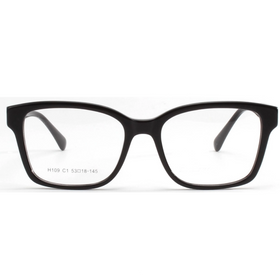 Unisex Acetate Solid Round Simple Fashion Anti Blue Light Eyeglasses Frame for Reading