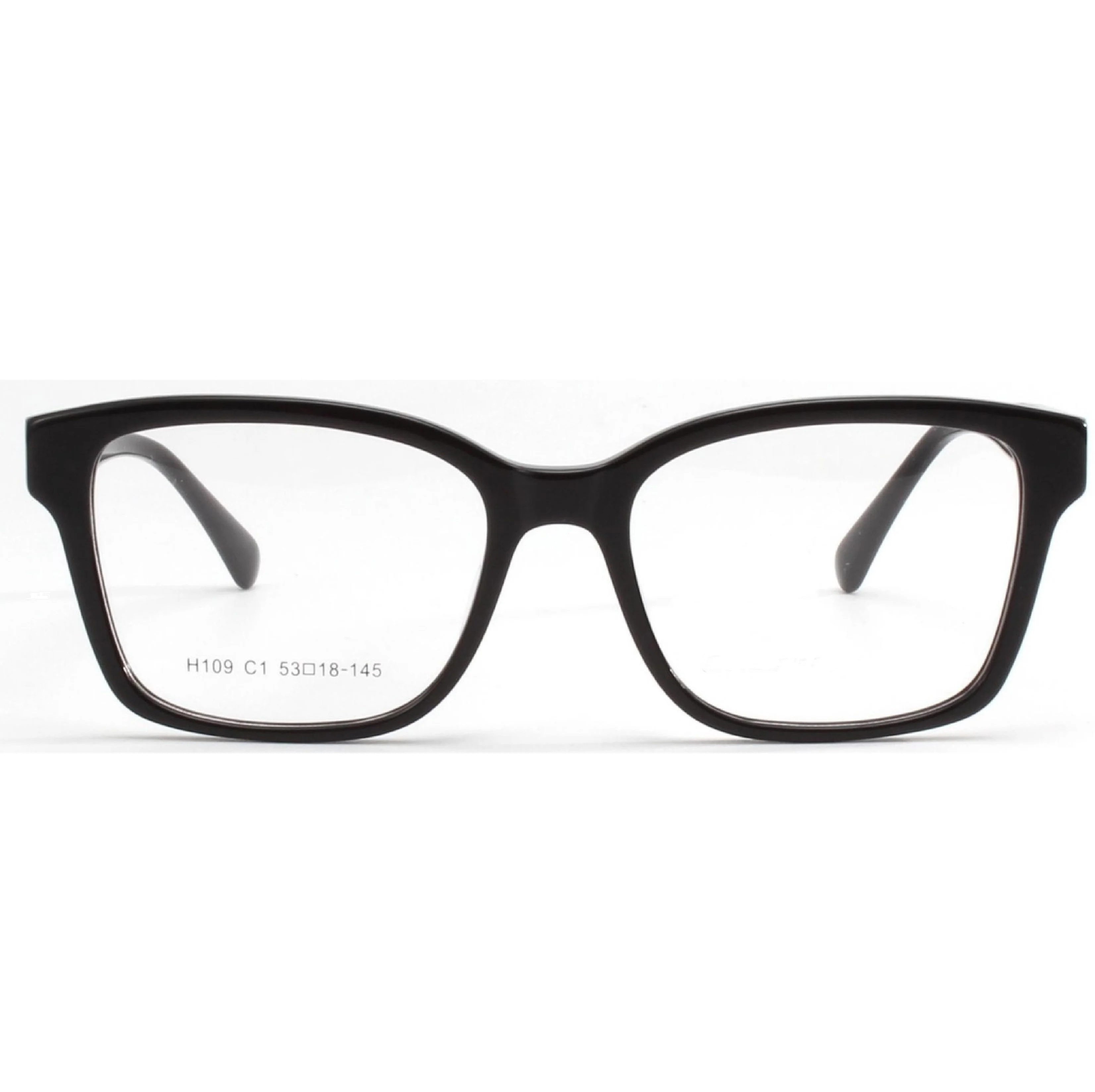 Unisex Acetate Solid Round Simple Fashion Anti Blue Light Eyeglasses Frame for Reading