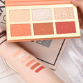 Wholesale High Quality Empty Makeup Palettes Diy Packaging Highlighter Blush Concealer Pressed Powder square Palette