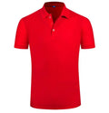 Fashion Wholesale Retro Knitted Short Sleeve Quick Dry Embroidered Custom logo Men's Sports T-shirts Polos