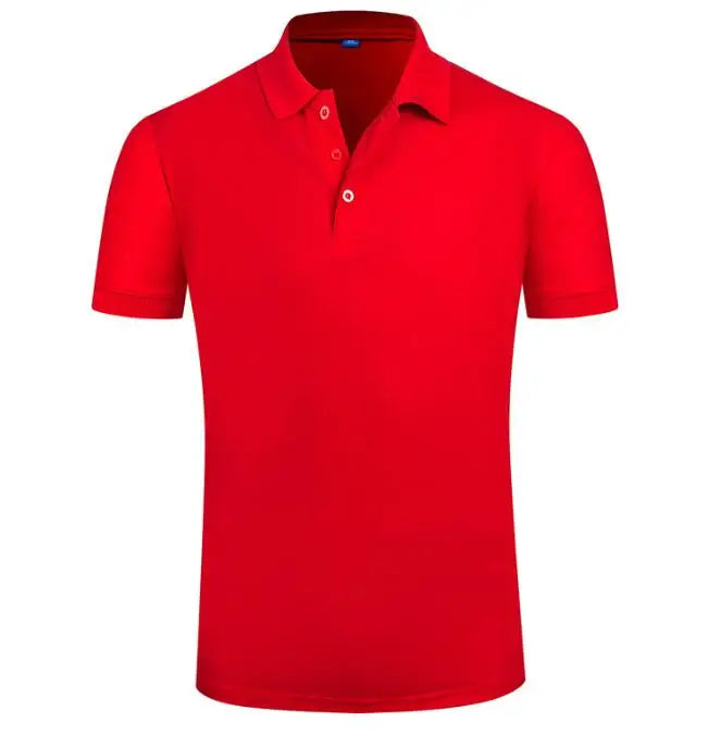 Fashion Wholesale Retro Knitted Short Sleeve Quick Dry Embroidered Custom logo Men's Sports T-shirts Polos