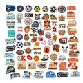 Wholesale New Game Ball Play Theme Round Basketball Rugby Football Soccer Baseball Iron on Embroidery Sports Patches