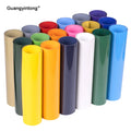 Guangyintong Wholesale Small Rolls 1.5m Htv Yellow Iron on Vinyl for Clothing