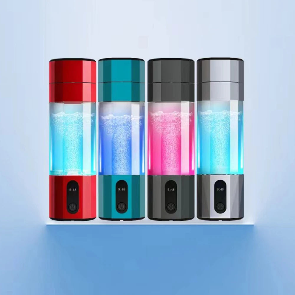 HB-12 Super PEM Turbo Tech Hho Car Kit 8000ppb Hydrogen Aqua Water Generator Bottle 2024 Version Custom Brand Electric Power